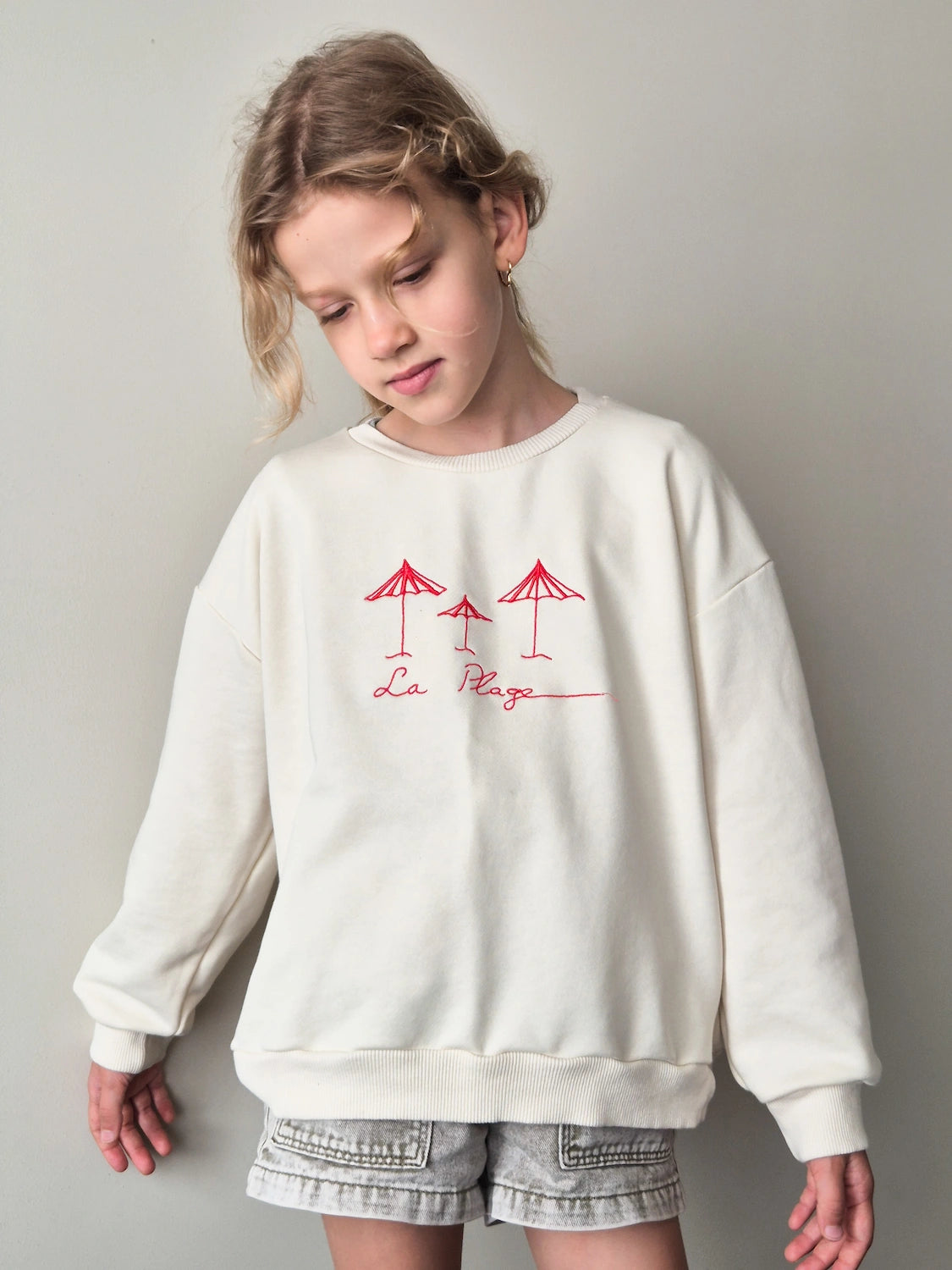 Sweatshirt La Plage Vanilla