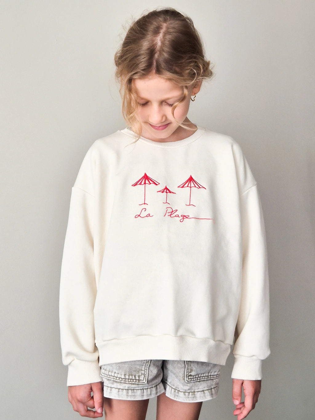 Sweatshirt La Plage Vanilla