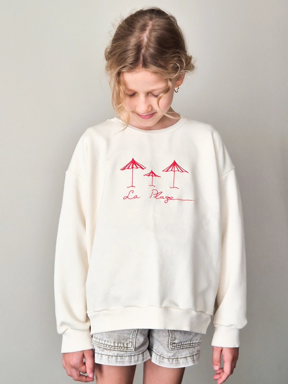 Sweatshirt La Plage Vanilla